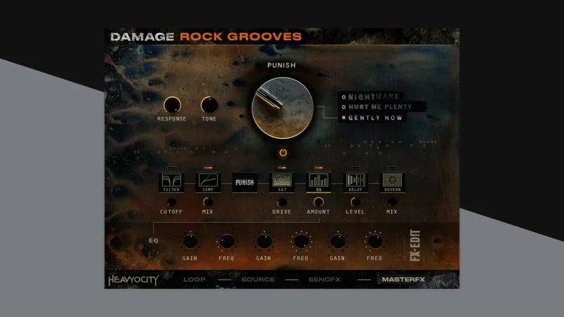 Heavyocity Media Damage Rock Grooves