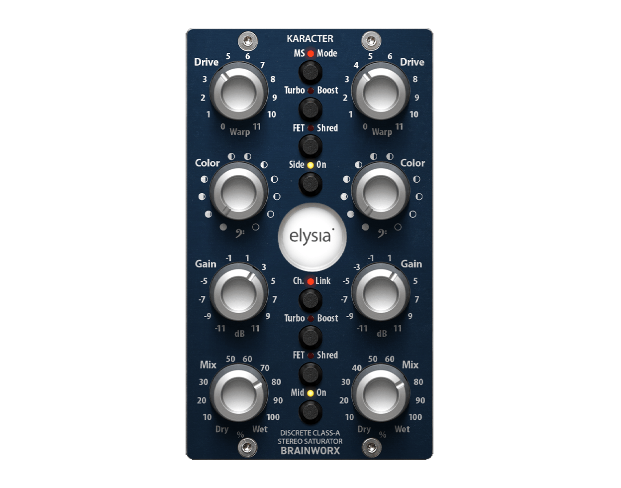 Universal Audio elysia karacter Stereo Saturator