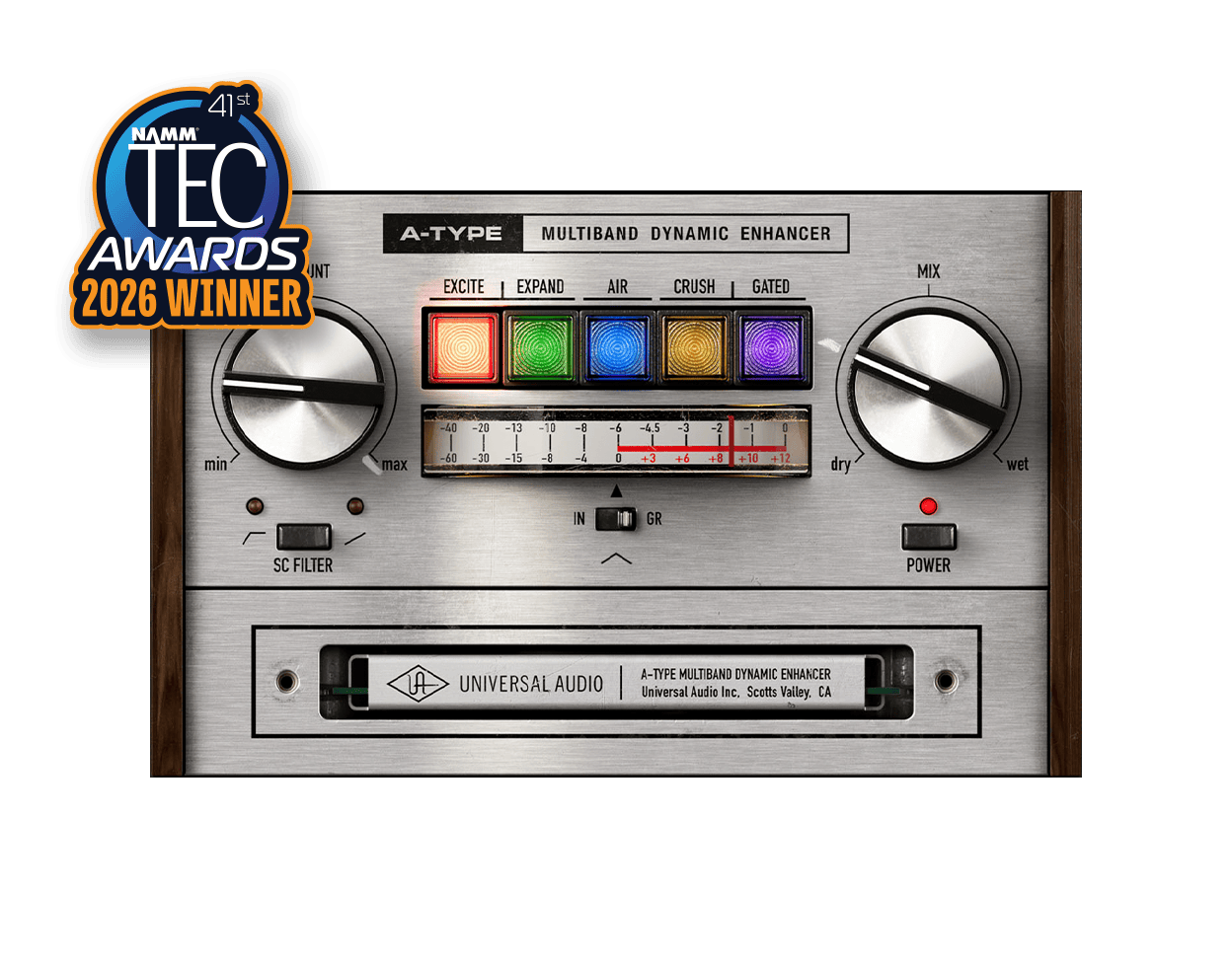 Universal Audio A-Type Multiband Dynamic Enhancer