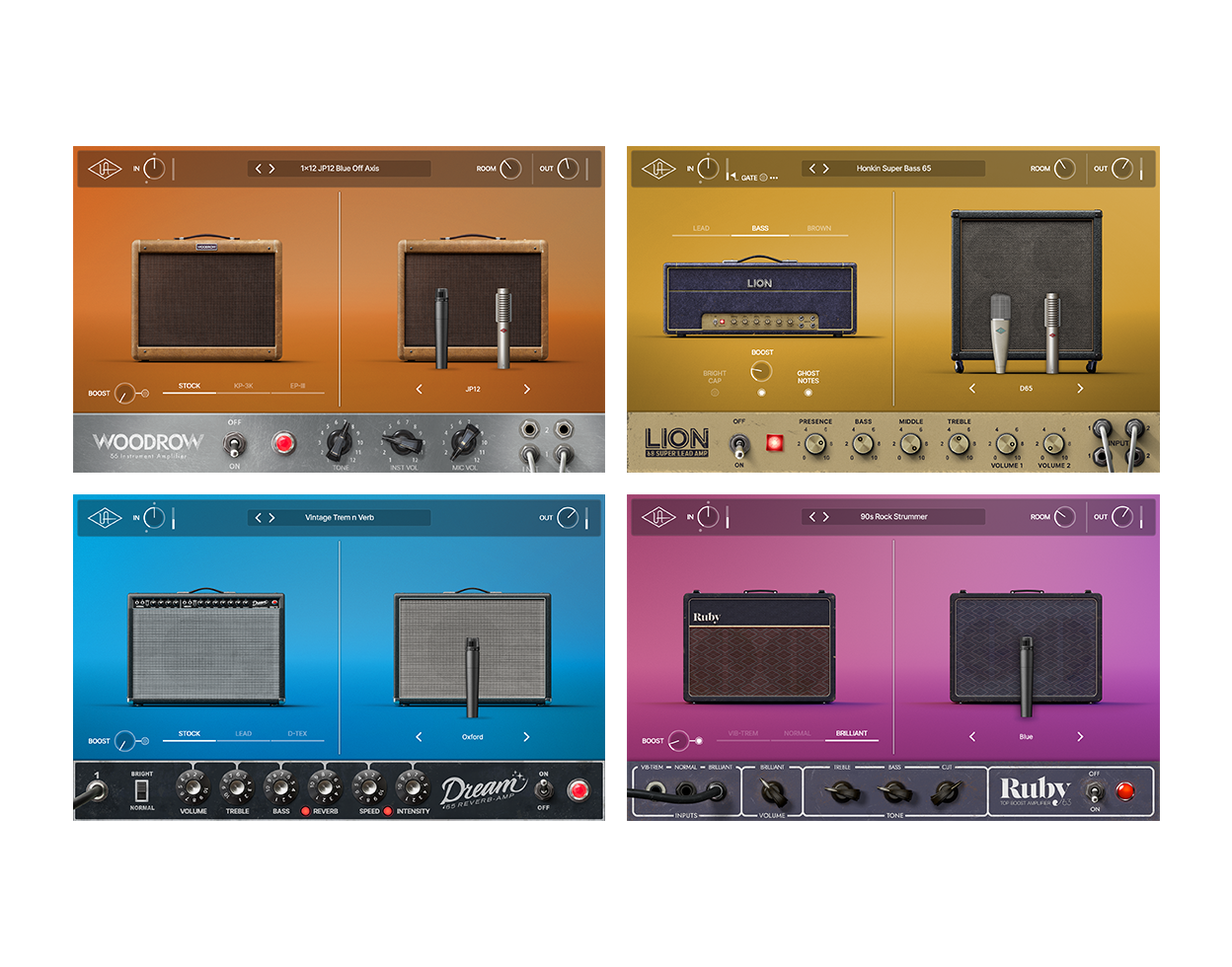 Universal Audio UAD Guitar Amp Bundle