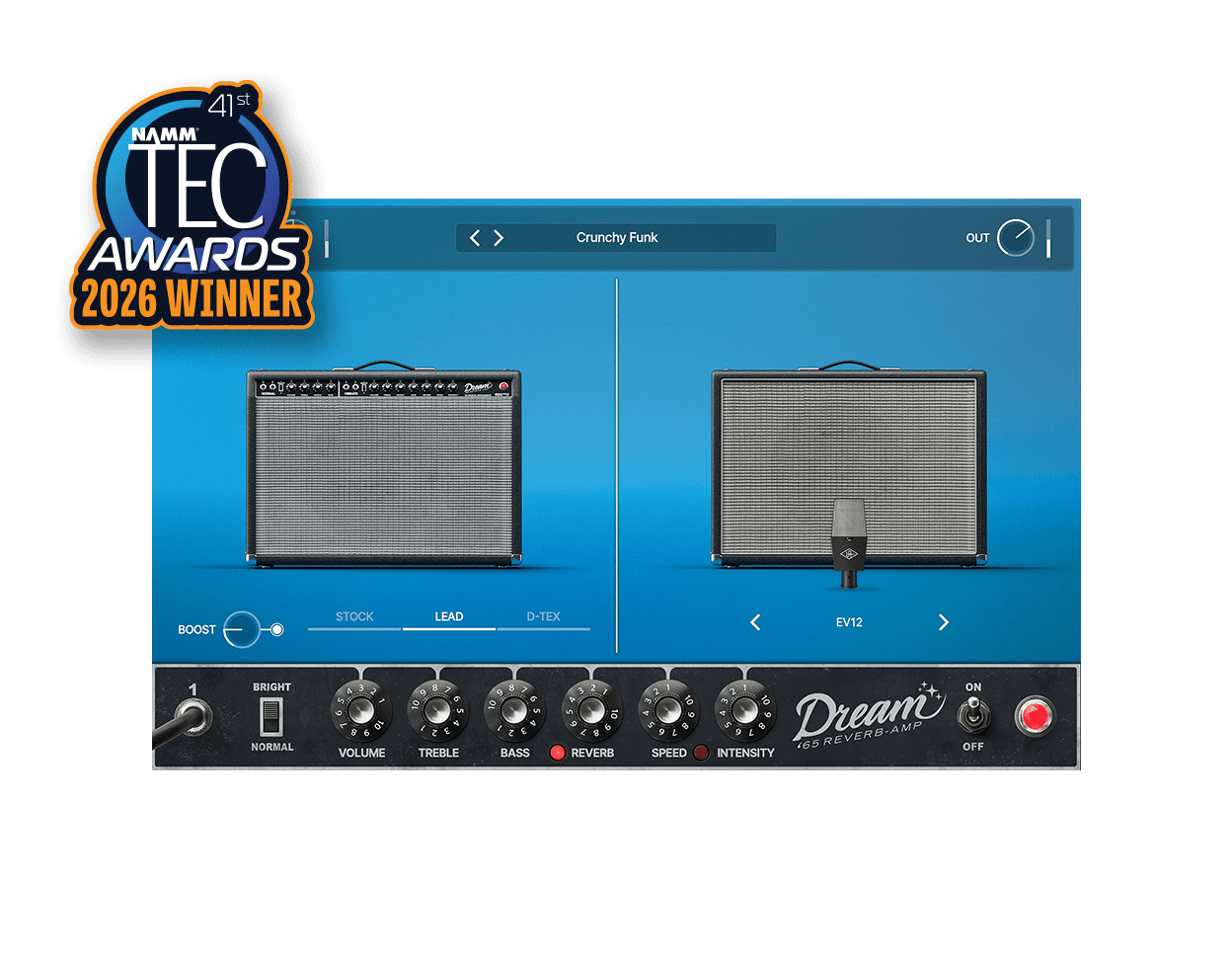 Universal Audio UAD Dream '65 Reverb Amplifier