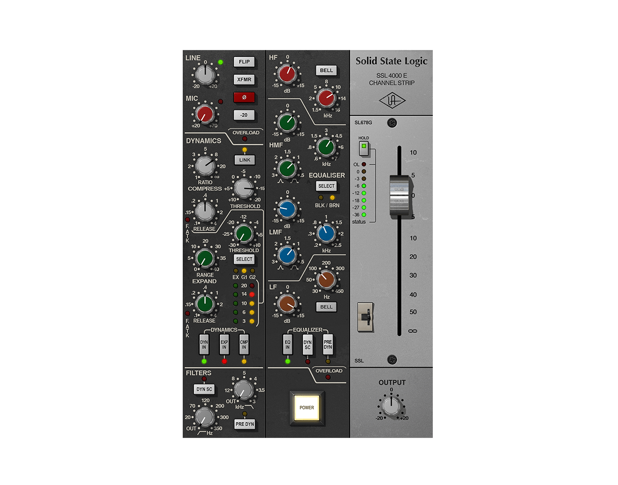 Universal Audio SSL 4000 E Channel Strip
