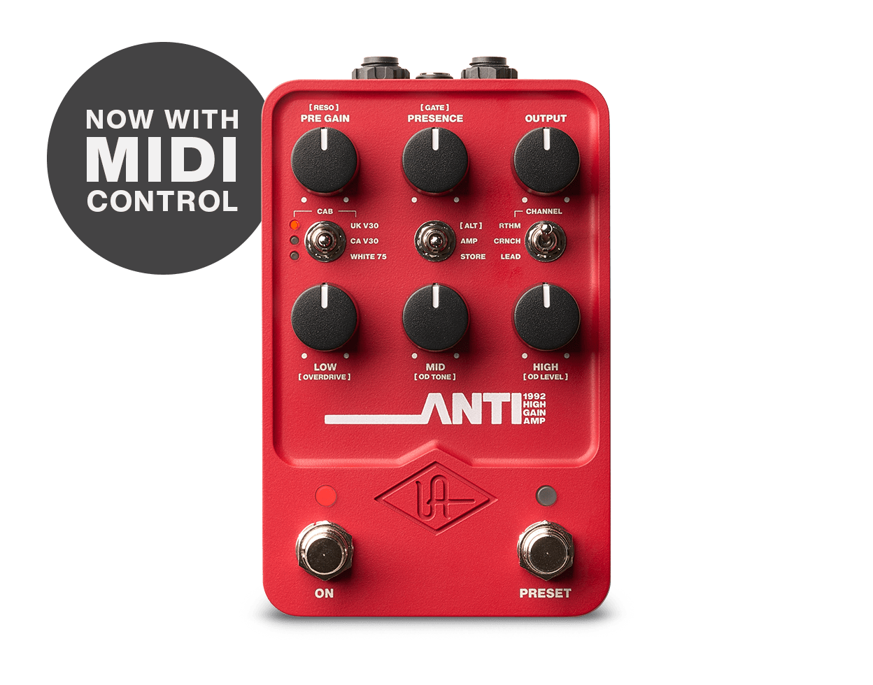 Universal Audio ANTI 1992 High Gain Amp Pedal