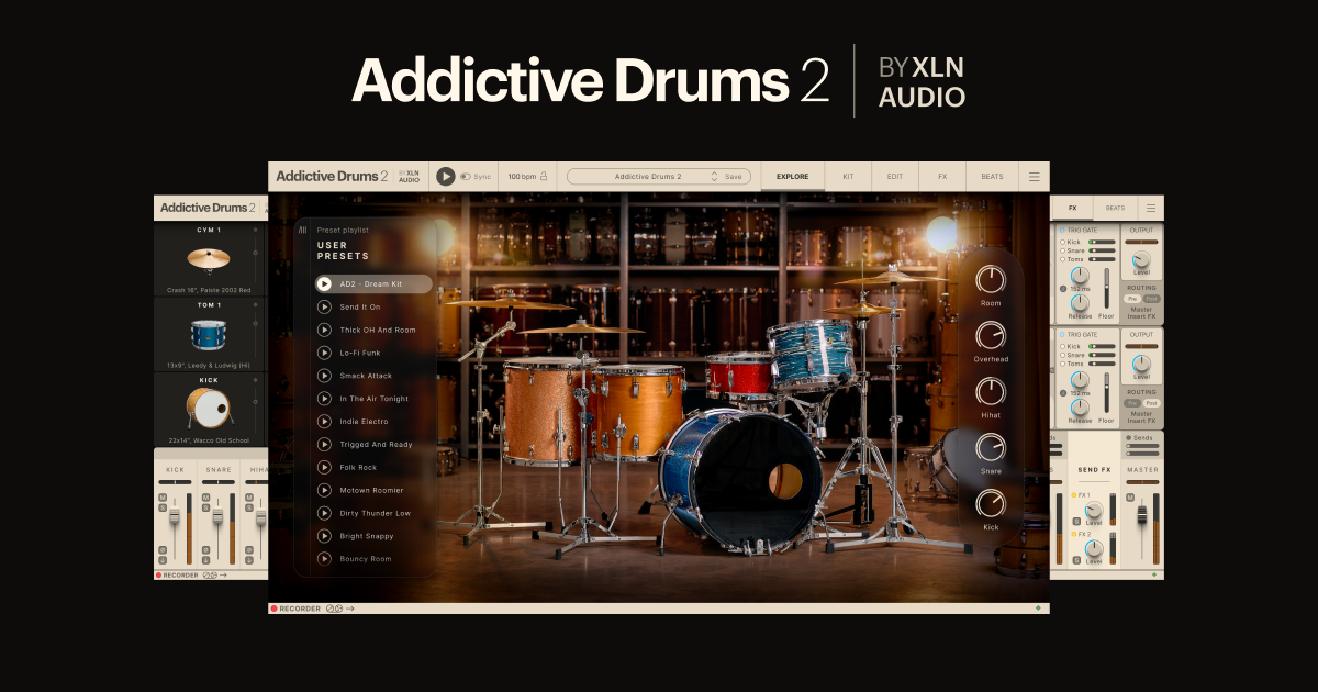 Addictive Drums 2 - Splice Collection