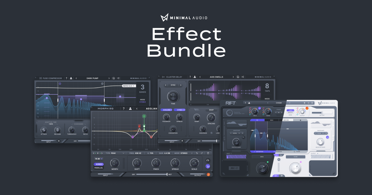 Minimal Audio Effect Bundle