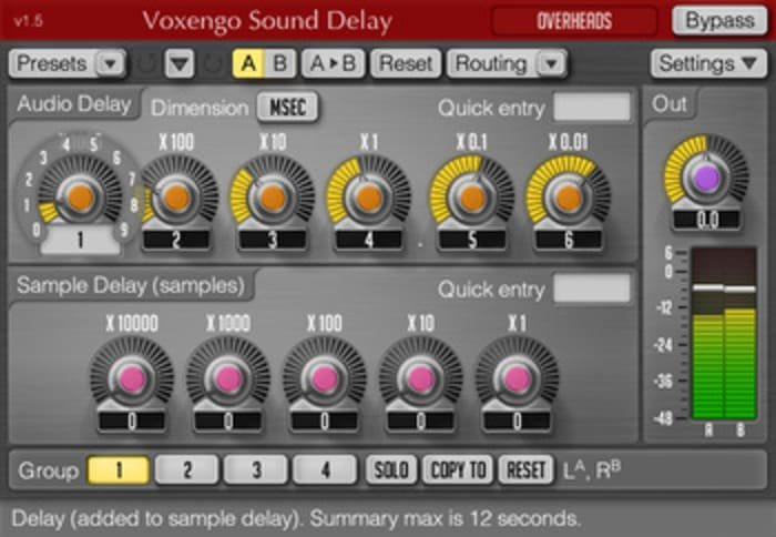 Sound Delay