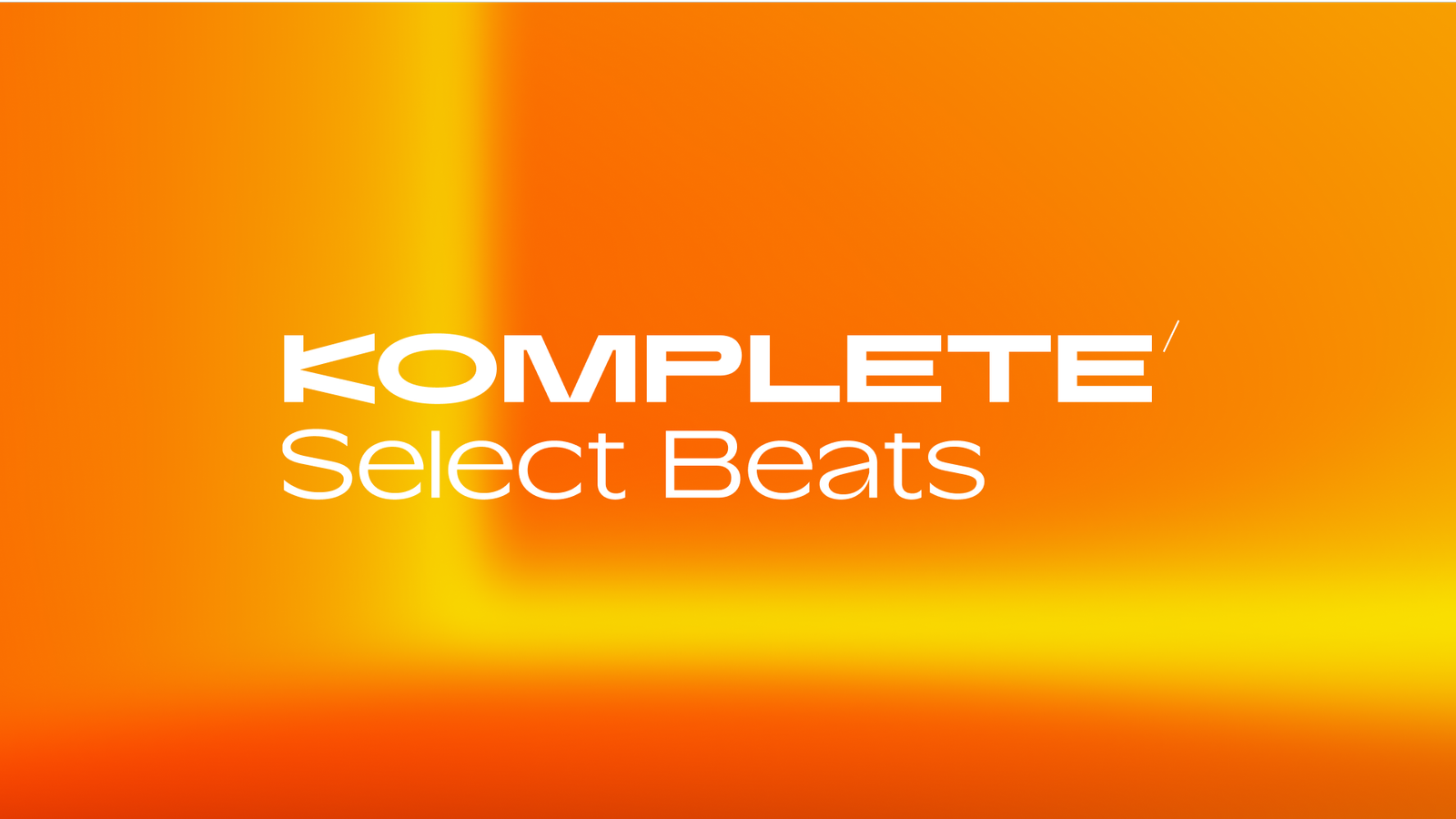 Native Instruments Komplete Select - Beats