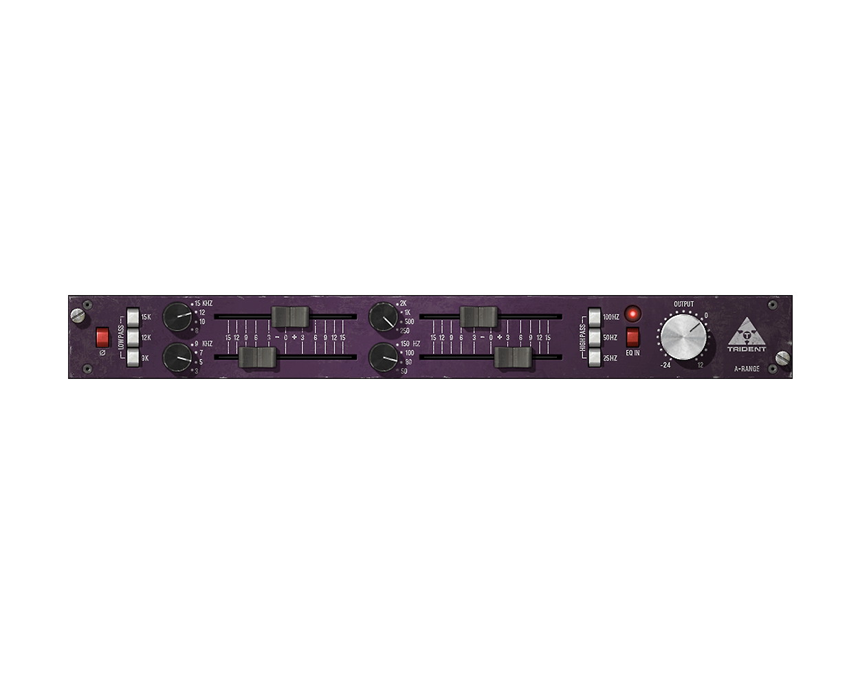 Universal Audio Trident A-Range Classic Console EQ