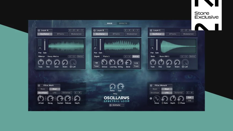 Ocean Swift Synthesis Oscillarys