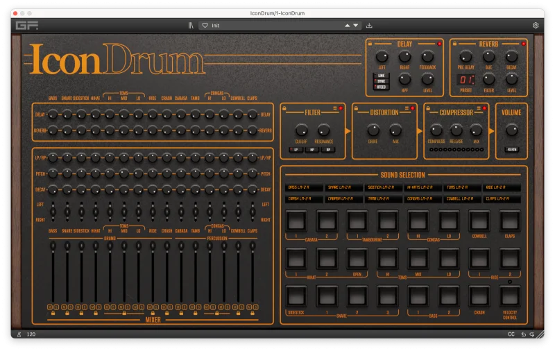 Gforce Software IconDrum