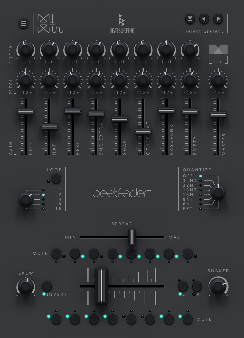 BEATSURFING beatfader