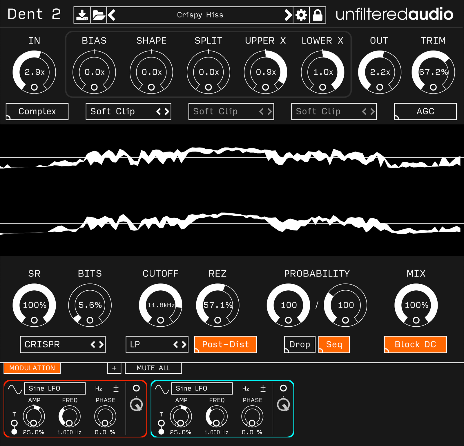 Unfiltered Audio Dent 2