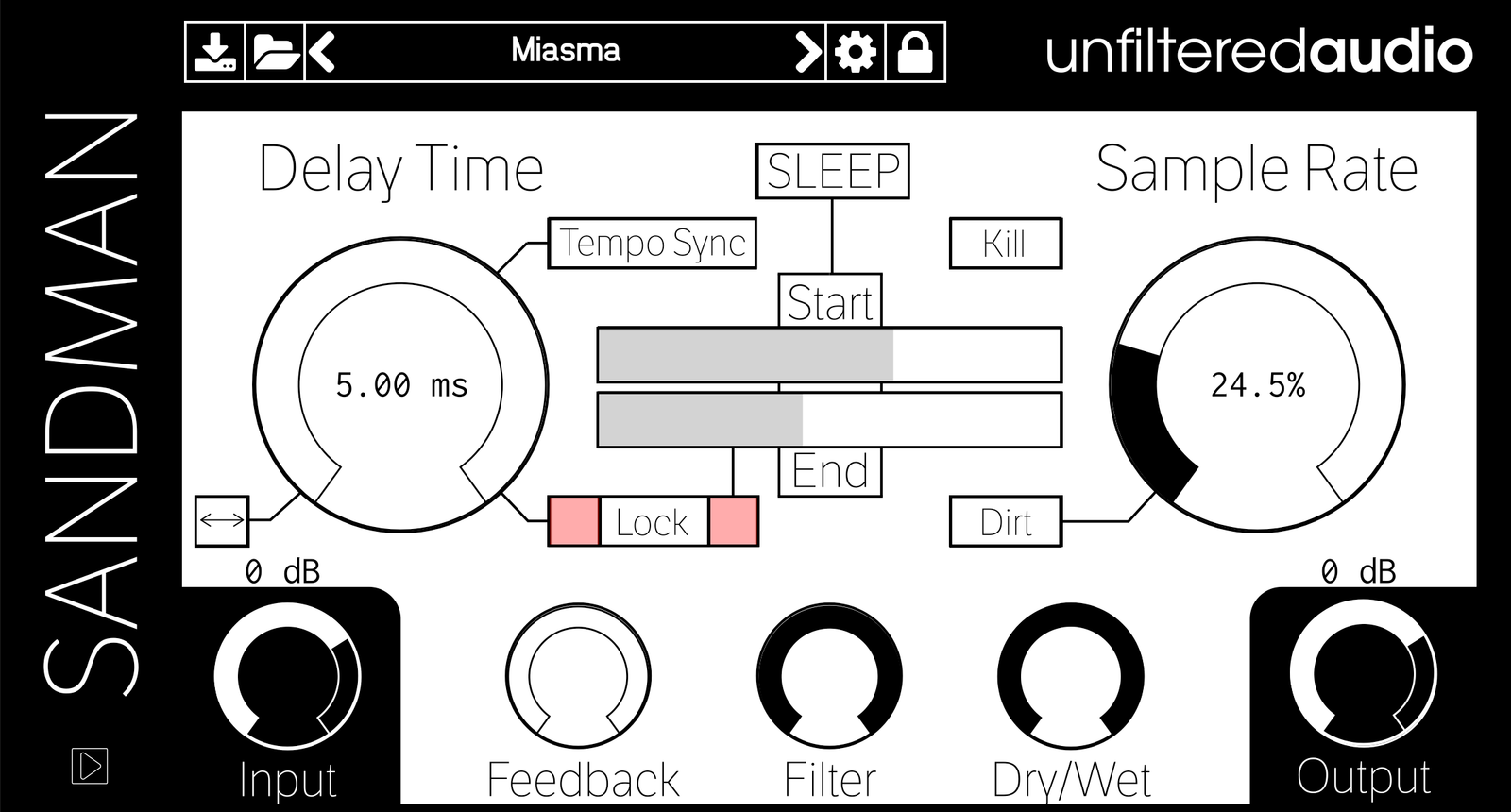 Unfiltered Audio Sandman