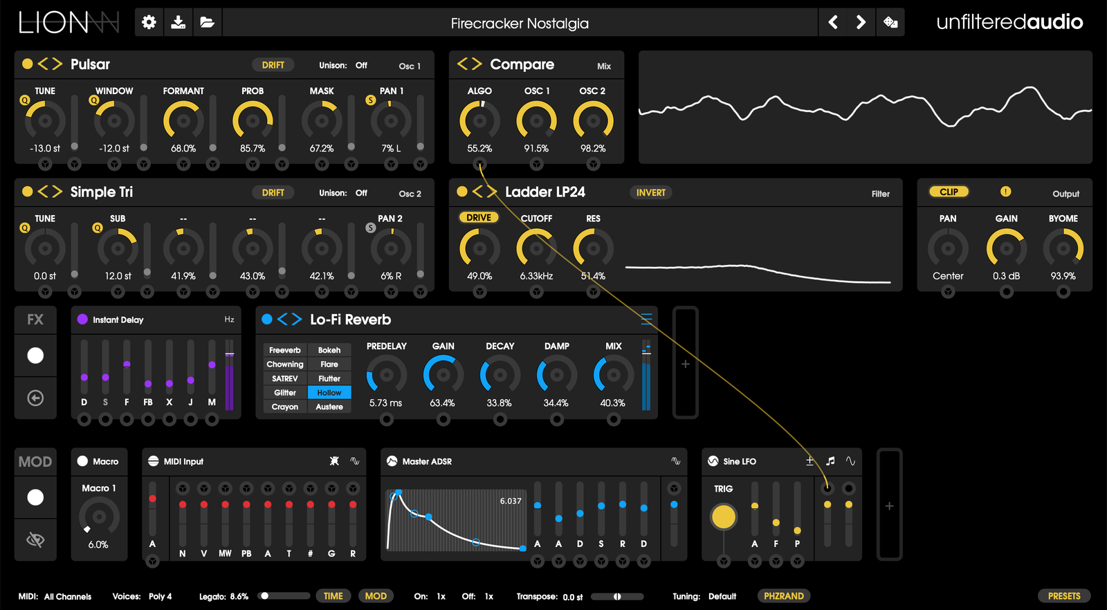 Unfiltered Audio LION