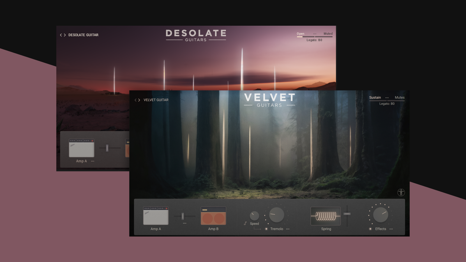 e-instruments Desolate & Velvet Guitars Bundle