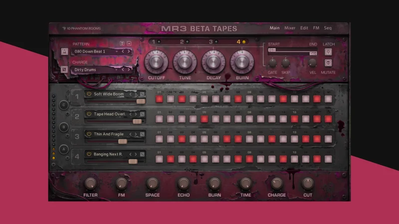 10 Phantom Rooms MR3 Beta Tapes