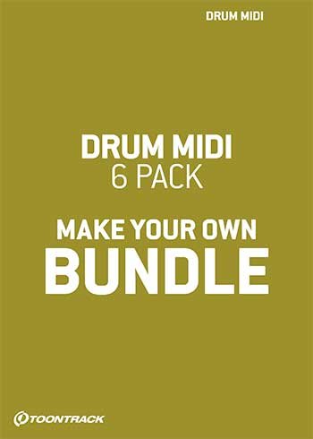 Drum MIDI 6 Pack