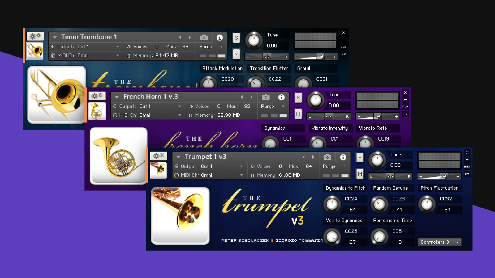 Sample Modeling Brass Bundle