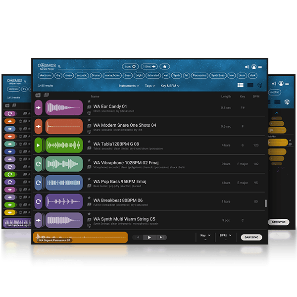 COSMOS Sample Finder