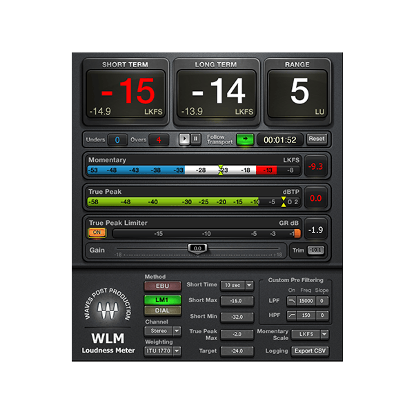 WLM Plus Loudness Meter