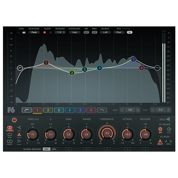 F6 Floating-Band Dynamic EQ