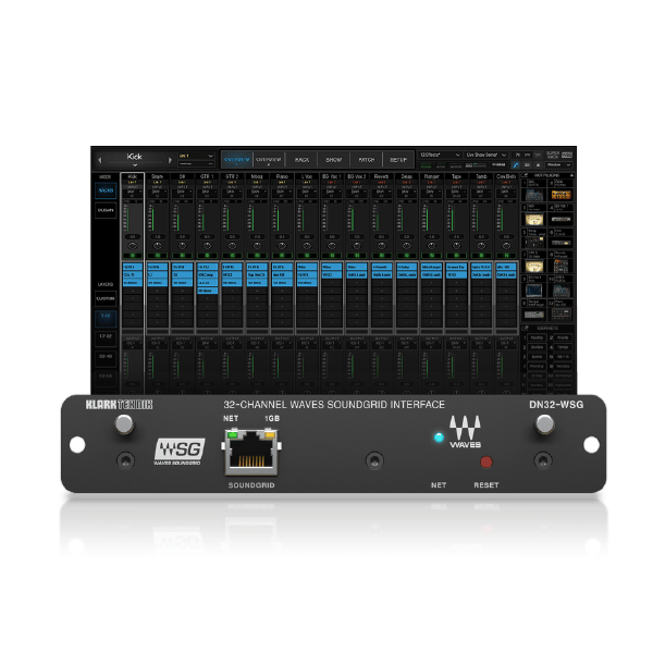DN32-WSG I/O Card for X32/M32 Mixers + SuperRack SoundGrid
