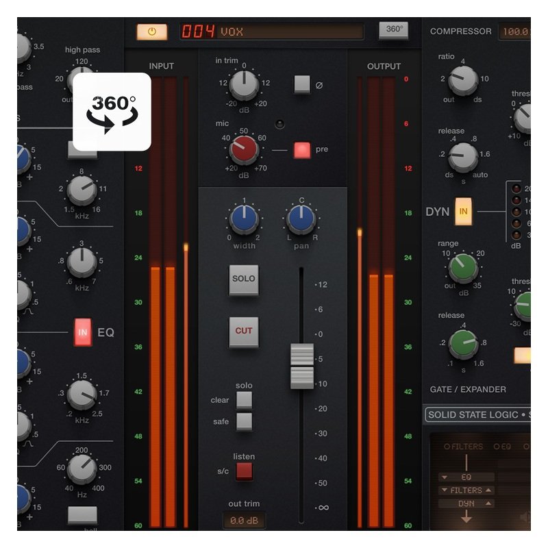 SSL 4K B Channel Strip