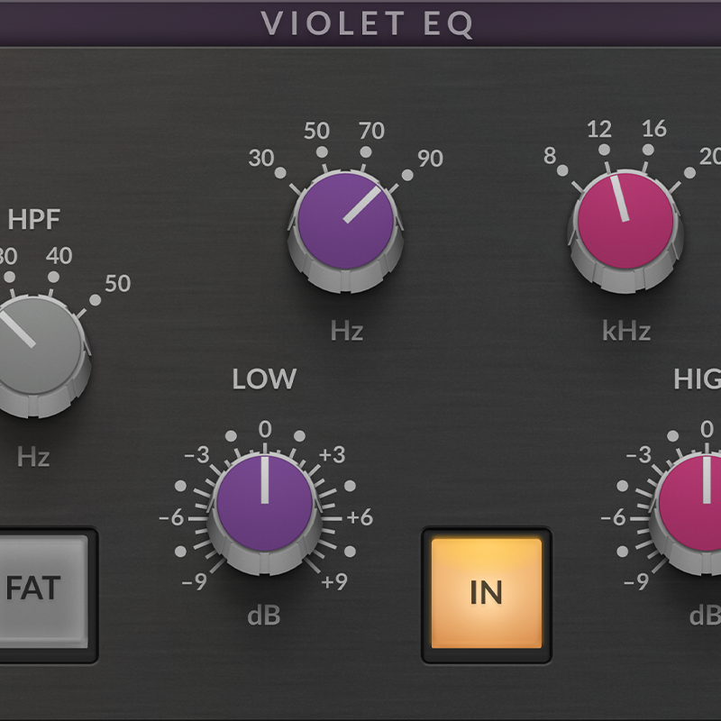SSL Fusion Violet EQ