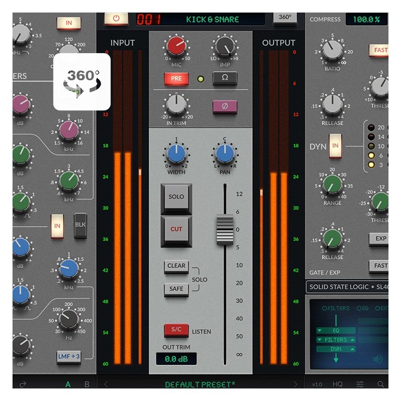 SSL 4K G Channel Strip
