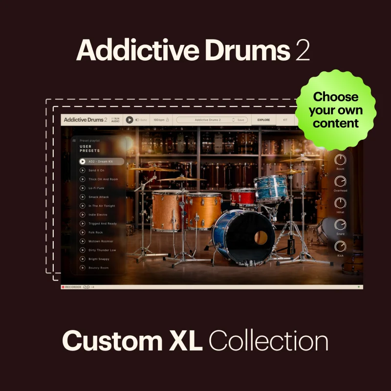 Addictive Drums 2: Custom XL Collection