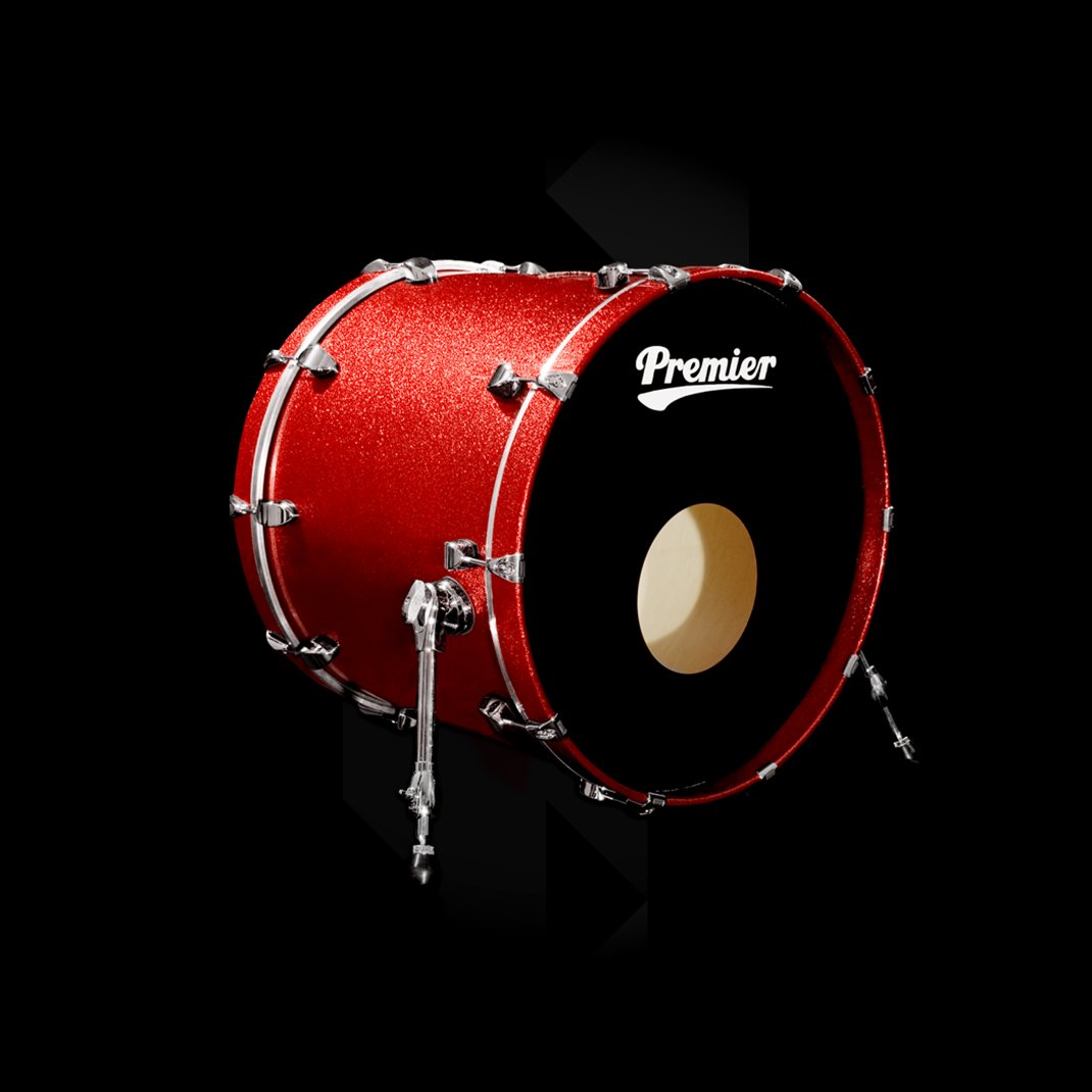 British Jazz Bass Drum KitPiecePak
