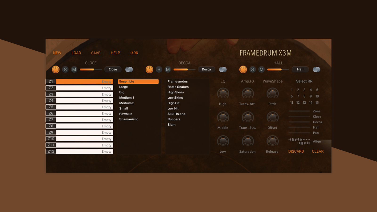 Strezov Sampling Frame Drum X3M