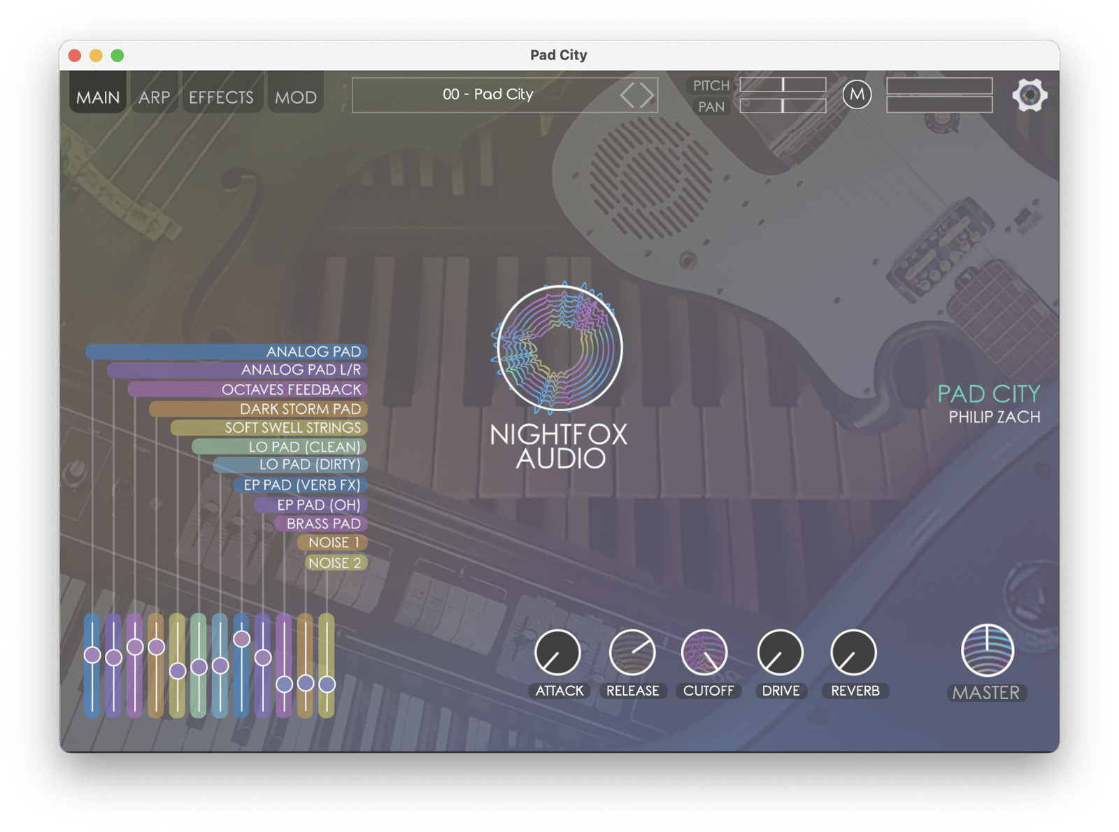 Nightfox_Audio Nightfox Pad City