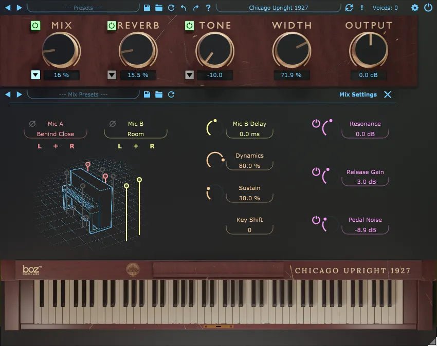 Boz Digital Chicago Upright 1927 Pro
