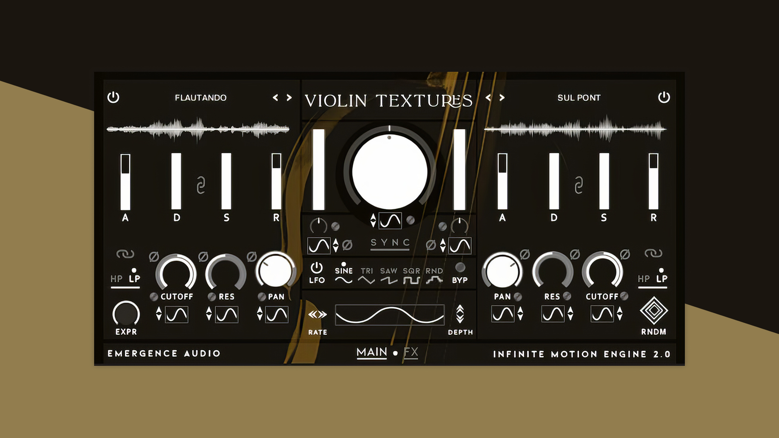 Emergence Audio Violin Textures