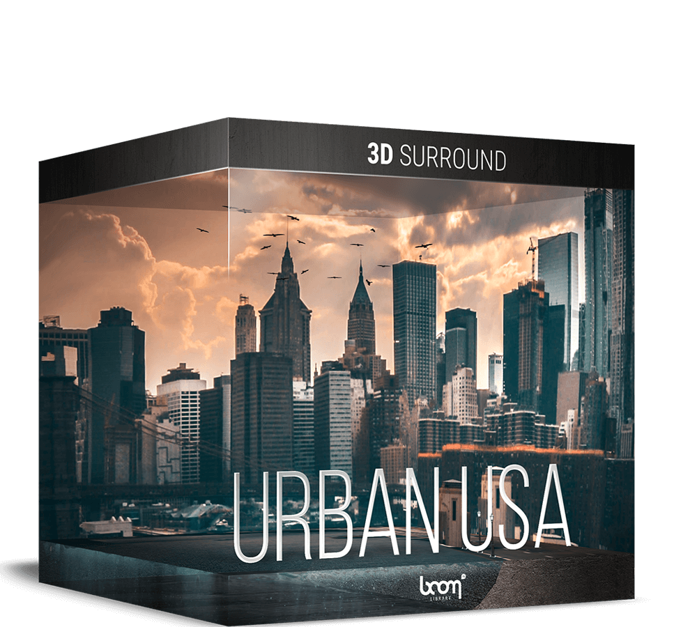 Boom Urban USA 3D Surround Sound Effects
