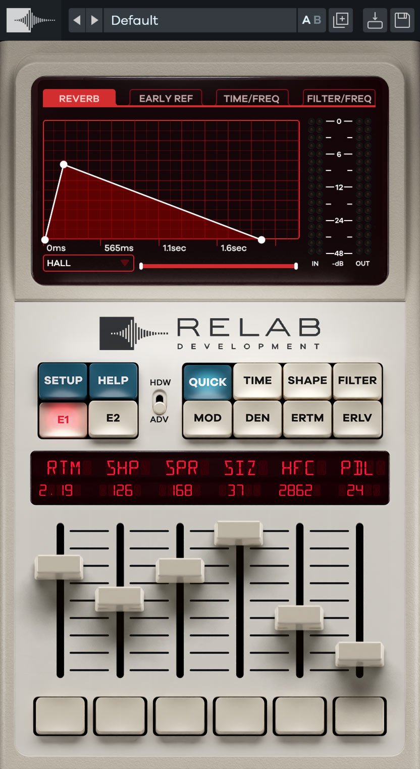 Relab LX480 Dual-Engine Reverb V4 Reverb