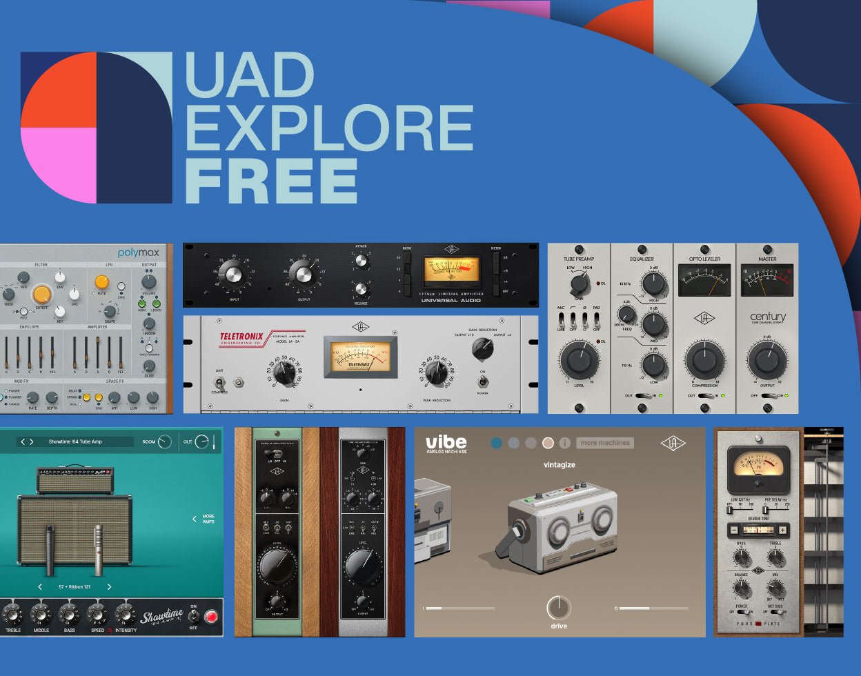 Universal Audio UAD Explore FREE