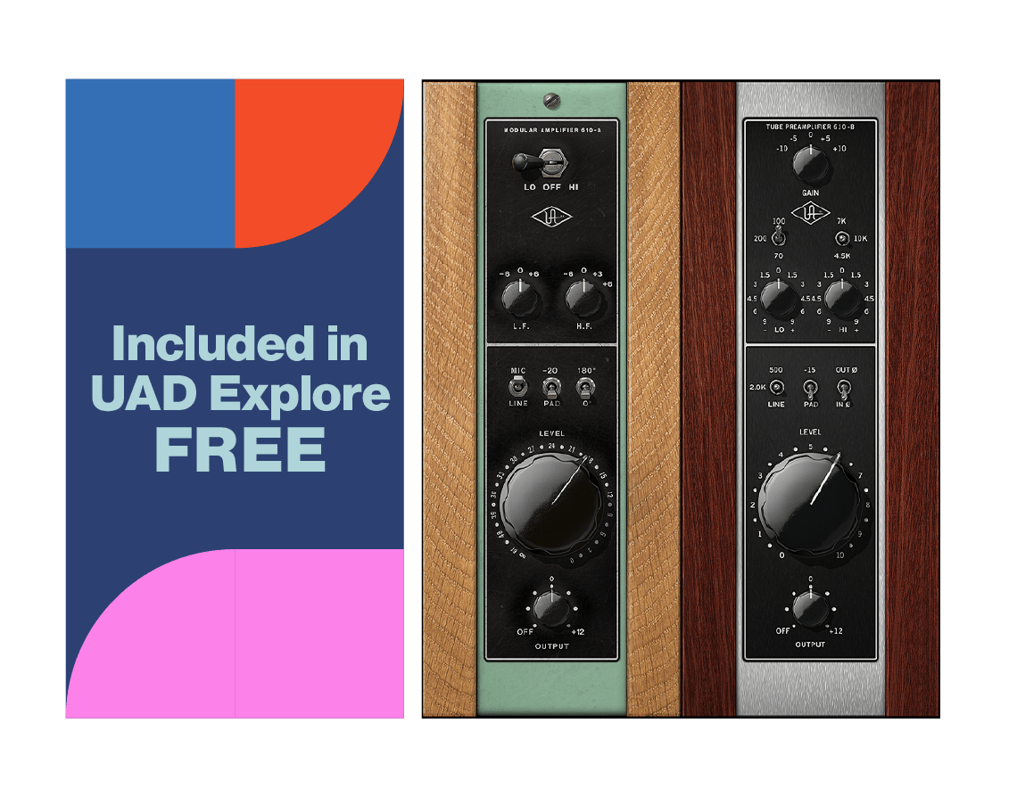 Universal Audio UA 610 Tube Preamp & EQ Collection