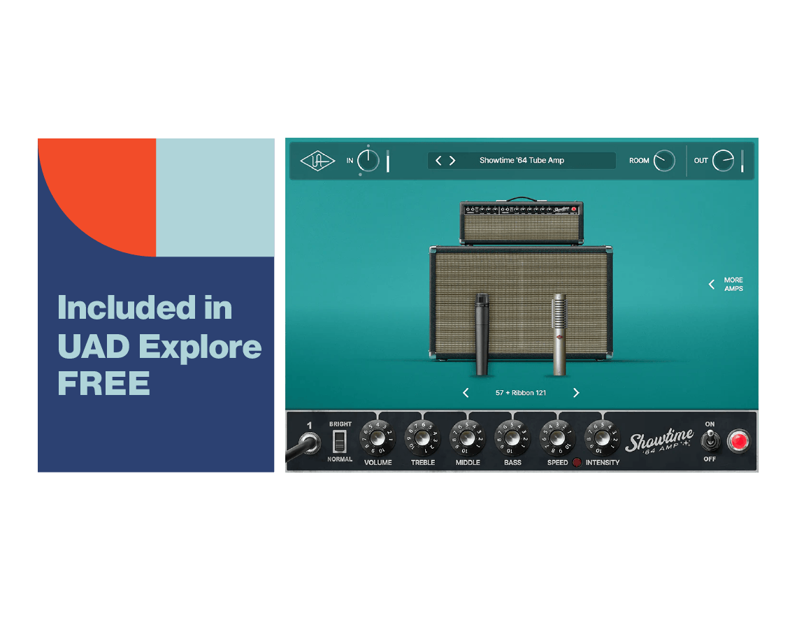 Universal Audio UAD Showtime '64 Tube Amp