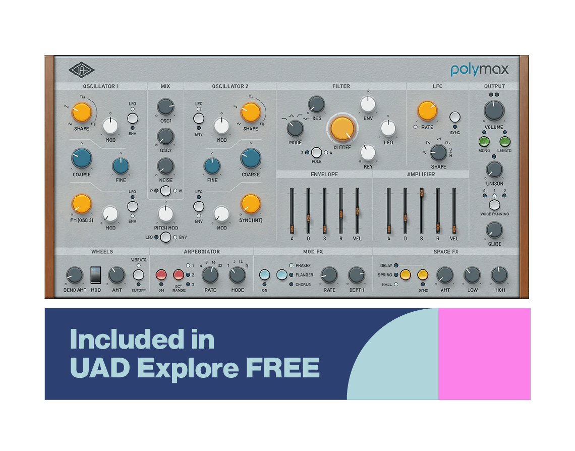 Universal Audio PolyMAX Synth