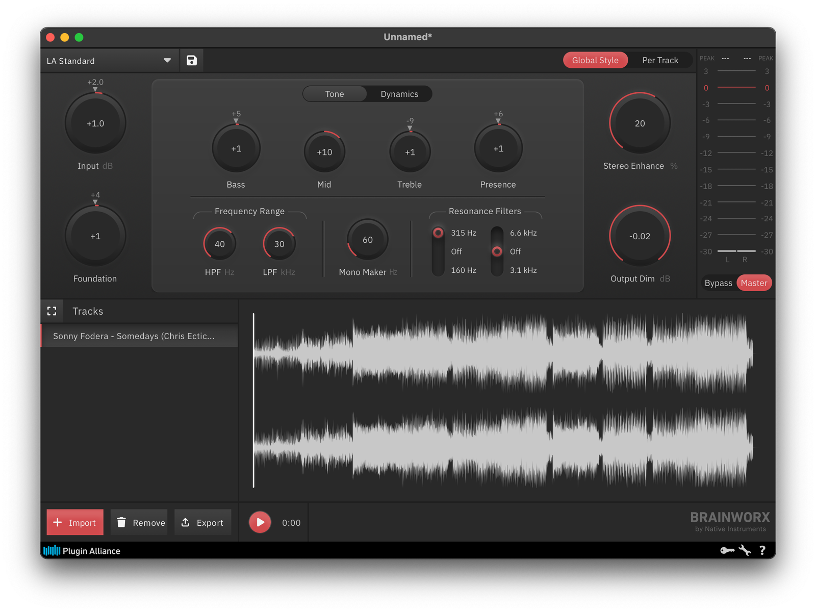 Brainworx bx_mastering studio