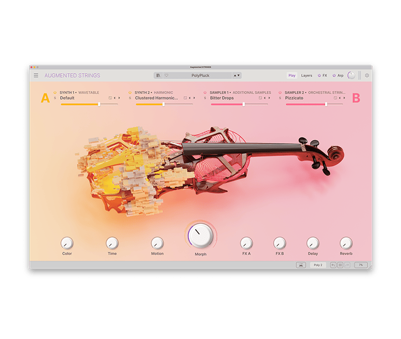 Augmented STRINGS