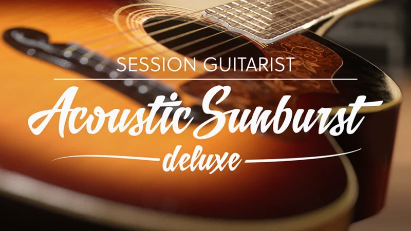 Native Instruments Session Guitarist - Acoustic Sunburst Deluxe