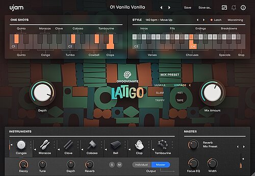 UJAM GrooveMate LATIGO