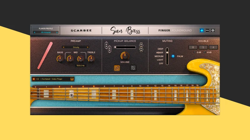 Scarbee Scarbee Sun Bass - Finger