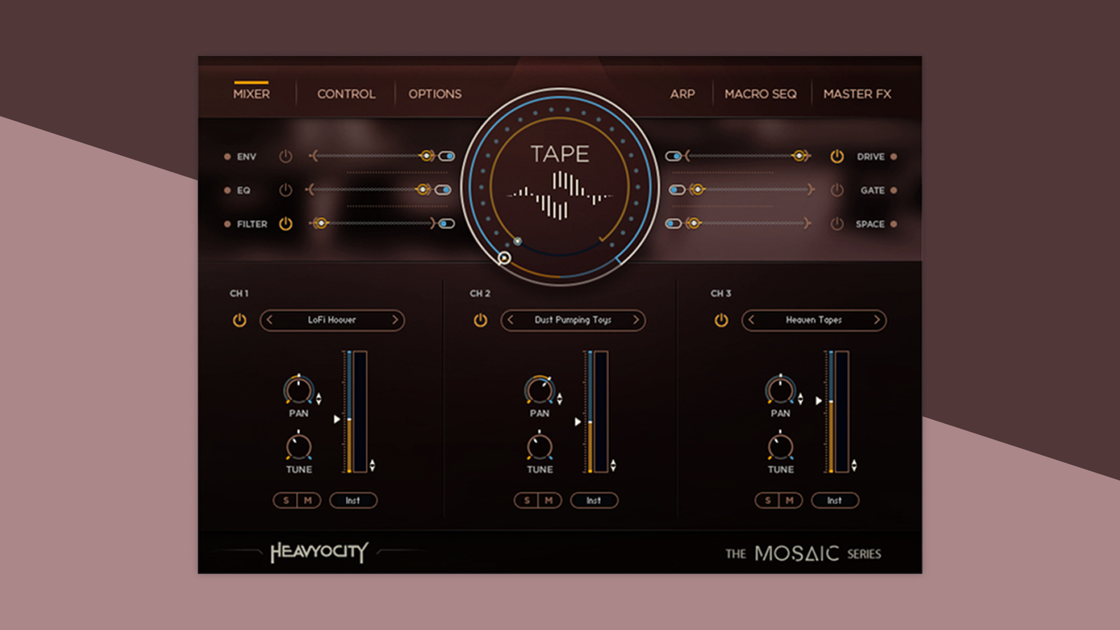 Heavyocity Media Mosaic Tape